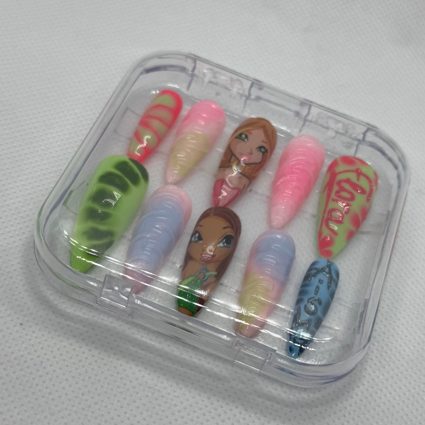 Plastic Press On Protective Case