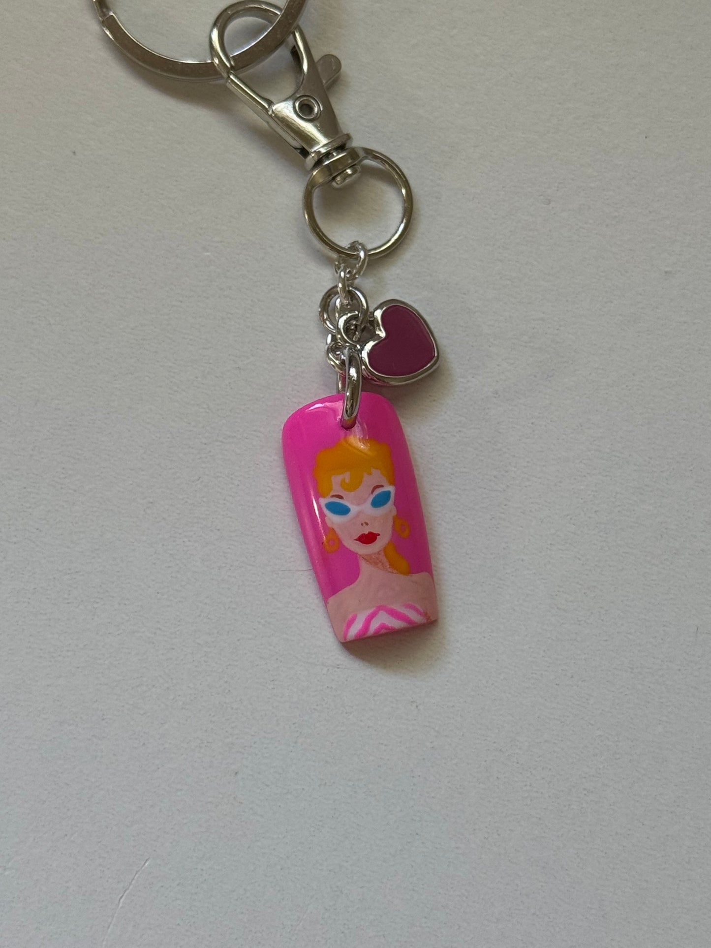 Pretty in Pink Keychain