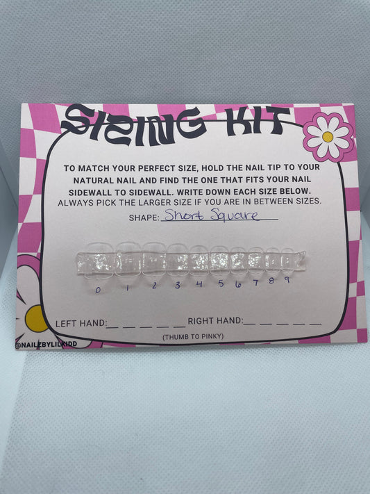 Press On Sizing Kits