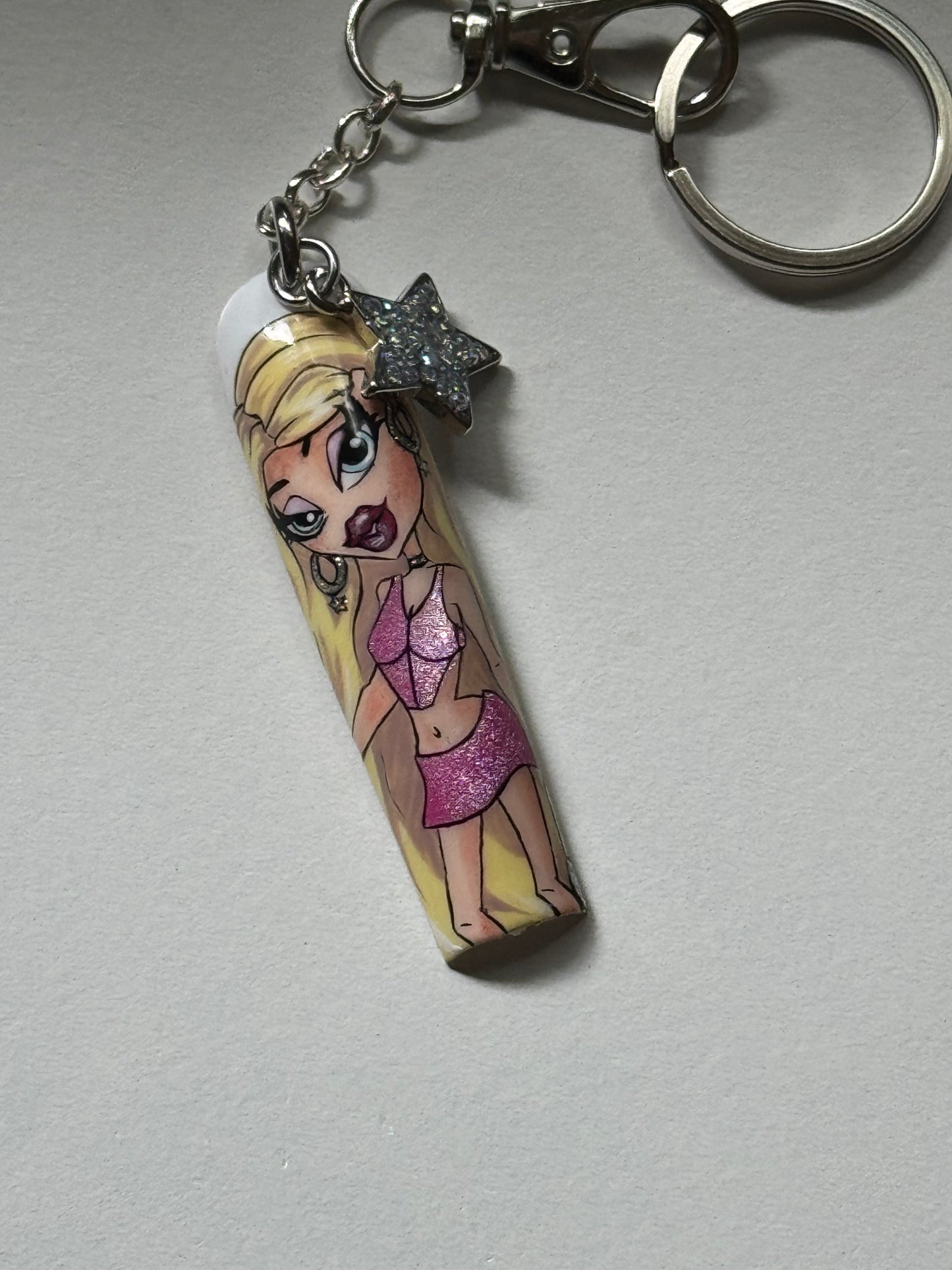 Y2K Doll Keychain